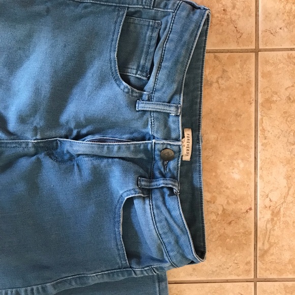 Forever 21 Blue Jeans Size 26 - Picture 6 of 7